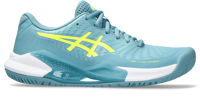 Picture of SCARPA DA TENNIS DA DONNA ASICS GEL-CHALLENGER 14 GRIS BLUE SAFETY YELLOW 1042A231 400