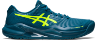 Immagine di SCARPA DA TENNIS DA UOMO ASICS GEL-CHALLENGER 14 RESTFUL TEAL SAFETY YELLOW 1041A405 400