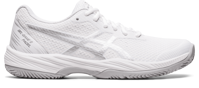 Immagine di SCARPA DA PADEL DA DONNA ASICS GEL-GAME 9 PADEL WHITE PURE SILVER 1042A210 100