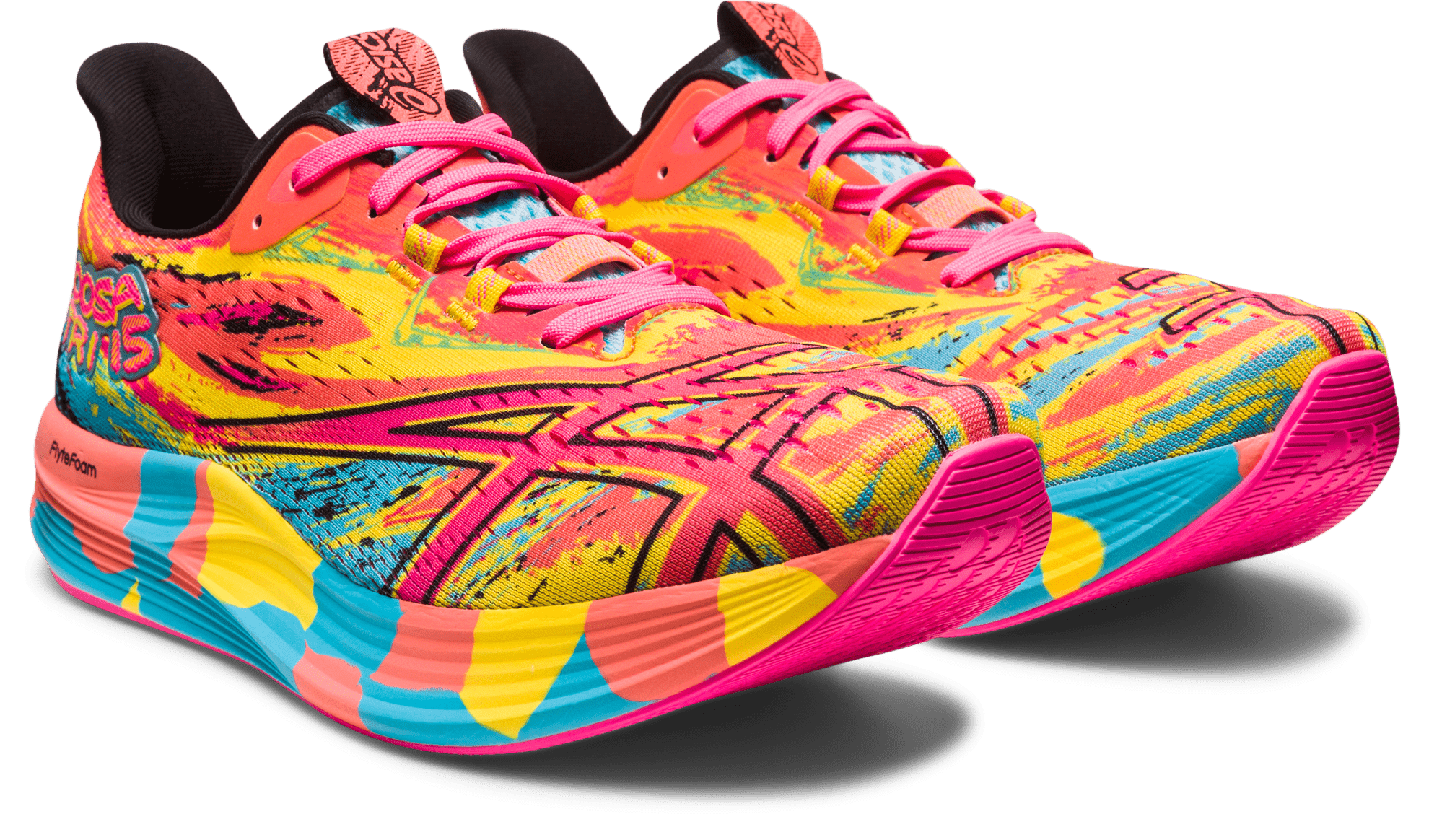 SCARPA DA RUNNING DA UOMO ASICS GEL NOOSA TRI 15 AQUARIUM VIBRANT