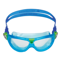 Picture of OCCHIALINI AQUASPHERE SEAL KID 2 TURQUOISE BLUE LENSES CLEAR 4340LC