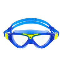 Picture of OCCHIALINI AQUASPHERE VISTA JUNIOR BLUE YELLOW LENSES CLEAR 4007LC