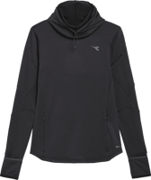 Picture of FELPA DA RUNNING DA DONNA DIADORA WARM UP WINTER PROTECTION BLACK - 102.179618 80013