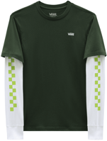 Immagine di T-SHIRT A MANICA LUNGA JUNIOR VANS LONG CHECK TWOFER  VN0A49OY BD6