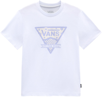 Picture of T-SHIRT A MANICA CORTA JUNIOR VANS CHECKER FLORAL TRIANGLE BFF VN00078J WHT
