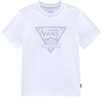 Picture of T-SHIRT A MANICA CORTA JUNIOR VANS CHECKER FLORAL TRIANGLE BFF VN00078J WHT