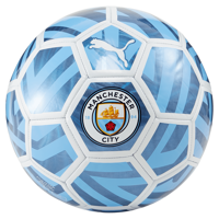 PALLONE DA CALCIO PUMA MCFC FAN BALL WHT TM LT BLUE 084045 