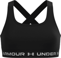 Immagine di REGGISENO JUNIOR UNDER ARMOUR CROSSBACK MID SOLID BLACK 1369971 0001 