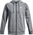 Picture of FELPA DA UOMO UNDER ARMOUR ESSENTIAL FZ HOOD PITCH GRAY MEDI 1373881 0012