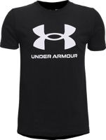 Picture of T-SHIRT A MANICA CORTA JUNIOR UNDER ARMOUR SPORTSTYLE LOGO BLACK 1363282 0001