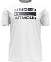 Immagine di T-SHIRT A MANICA CORTA DA UOMO UNDER ARMOUR TEAM ISSUE WORDMARK WHT/BLK 1329582 0100 