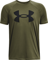 Picture of T-SHIRT A MANICA CORTA JUNIOR UNDER ARMOUR TECH BIG LOGO MARINE OD GREEN 1363283 0390