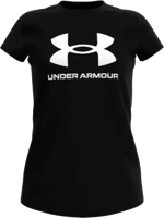 Immagine di T-SHIRT A MANICA CORTA JUNIOR UNDER ARMOUR LIVE SPORTSTYLE GRAPHIC BLACK 1361182 0001