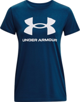 Picture of T-SHIRT A MANICA CORTA DA DONNA UNDER ARMOUR LIVE SPORTSTYLE GRAPHIC SSC VARSITY BLUE 1356305 0426