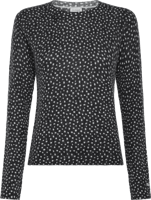 Picture of MAGLIONE DA DONNA SUN68 ROUND NECK PRINTED NERO K43228 11