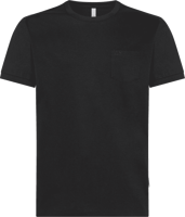 Immagine di T-SHIRT A MANICA CORTA DA UOMO SUN68 POCKET SOLID NERO T43101 11