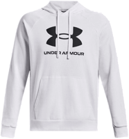 Picture of FELPA DA UOMO UNDER ARMOUR RIVAL LOGO HD WHITE 1379758 0100