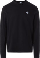 Immagine di T-SHIRT A MANICA LUNGA DA UOMO NORTH SAILS LOGO BLACK 692902 0999