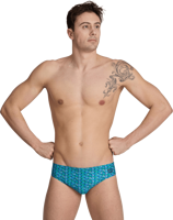 Picture of COSTUME DA UOMO ARENA STARFISH SWIM BRIEF TURQUOISE MULTI 006670 801