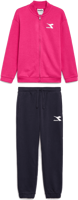 Immagine di TUTA JUNIOR DIADORA FZ CORE SHOCKING PINK/PEAC - 102.179863 D0570