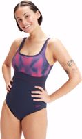 Immagine di REGGISENO DA NUOTO DA DONNA SPEEDO SHAPING CONTOURECLIPSE PRINTED 1 PIECE 8-0030681 5771