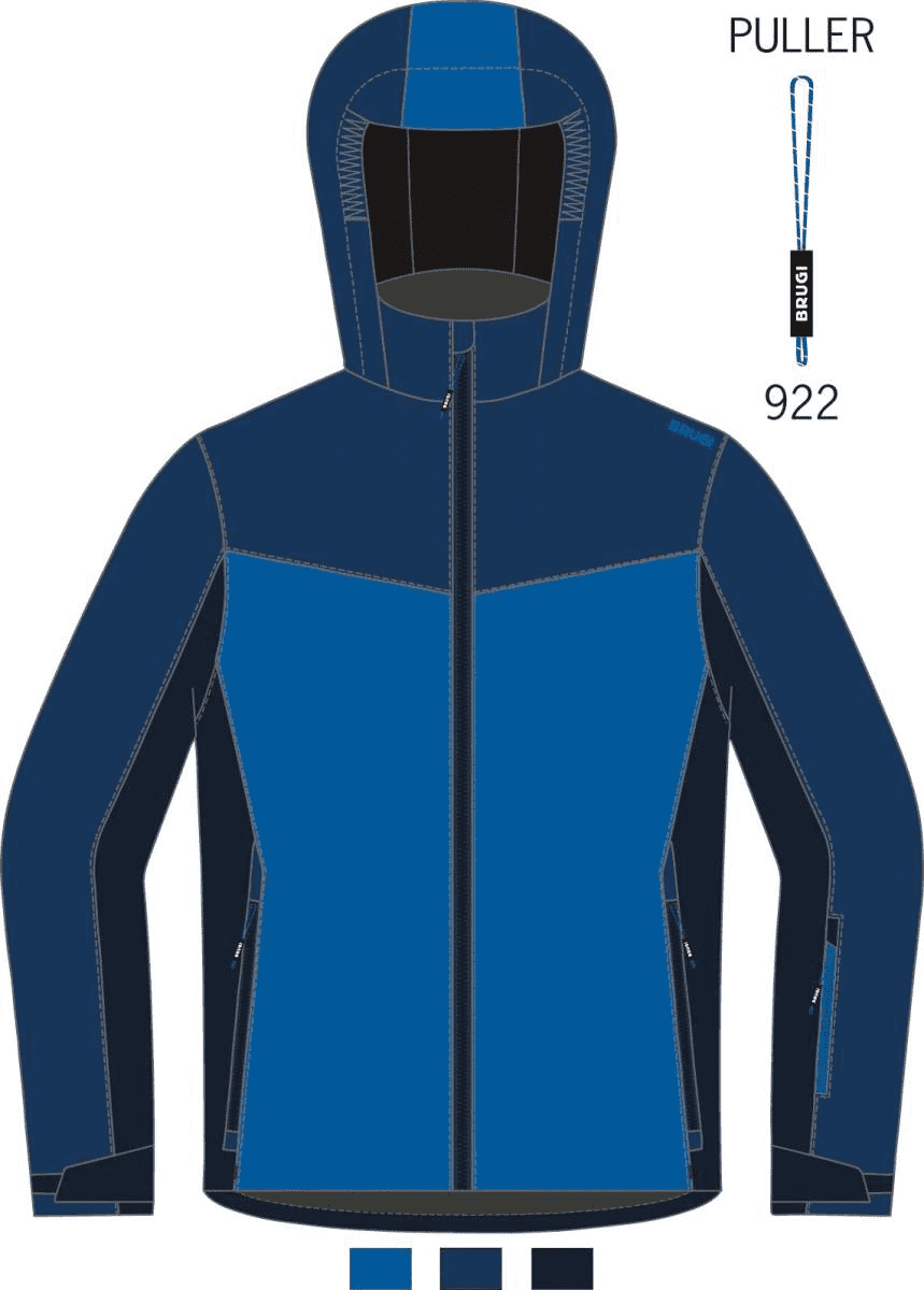 GIACCA DA SCI DA UOMO BRUGI BLU AH1B MQC Tecnica Sport