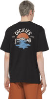 Picture of T-SHIRT A MANICA CORTA DA UOMO DICKIES BEACH BLACK DK0A4YRD BLK