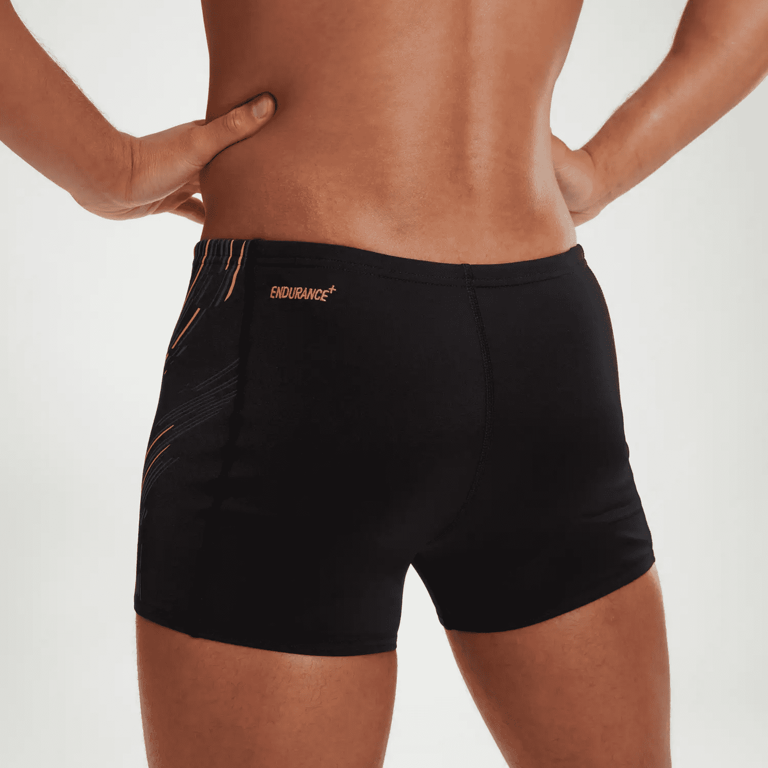 Costume Da Nuoto Uomo Speedo Tech Panel II Jammer - Nero/Rosso/Bianco, Taglia M - Foto 3