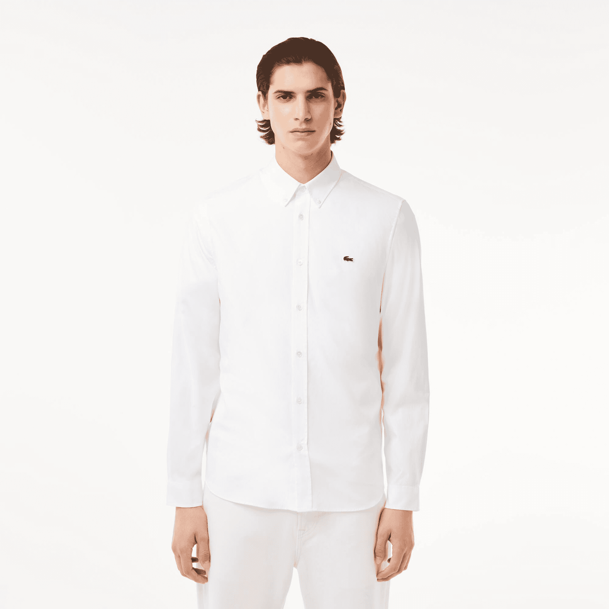 Tシャツ・カットソー LACOSTE SS25 CAMICIA CON LOGO (CH2933 001) CAMICIA DA UOMO LACOSTE CH2933 001 - Tecnica Sport