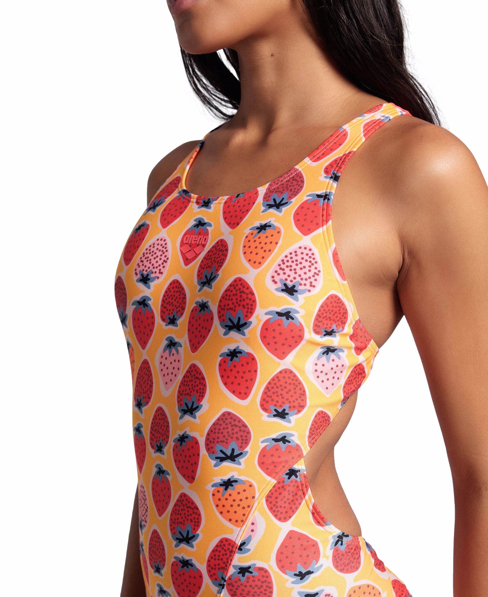 Set Costumino Contenitivo + Cappellino Zoocchini Fragola - UPF 50+ Impermeabile, Taglia M - Foto 8