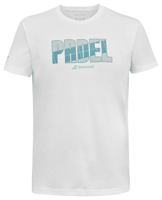 Picture of T-SHIRT A MANICA CORTA DA PADEL DA UOMO BABOLAT COTTON  6MS24441 1000