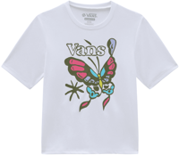 Picture of T-SHIRT A MANICA CORTA JUNIOR VANS BUTTERFLY FLOAT SUNSHIRT WHITE VN000GAS WHT