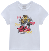 Immagine di T-SHIRT A MANICA CORTA JUNIOR VANS DAISY SHOE MINI WHITE VN000GA9 WHT