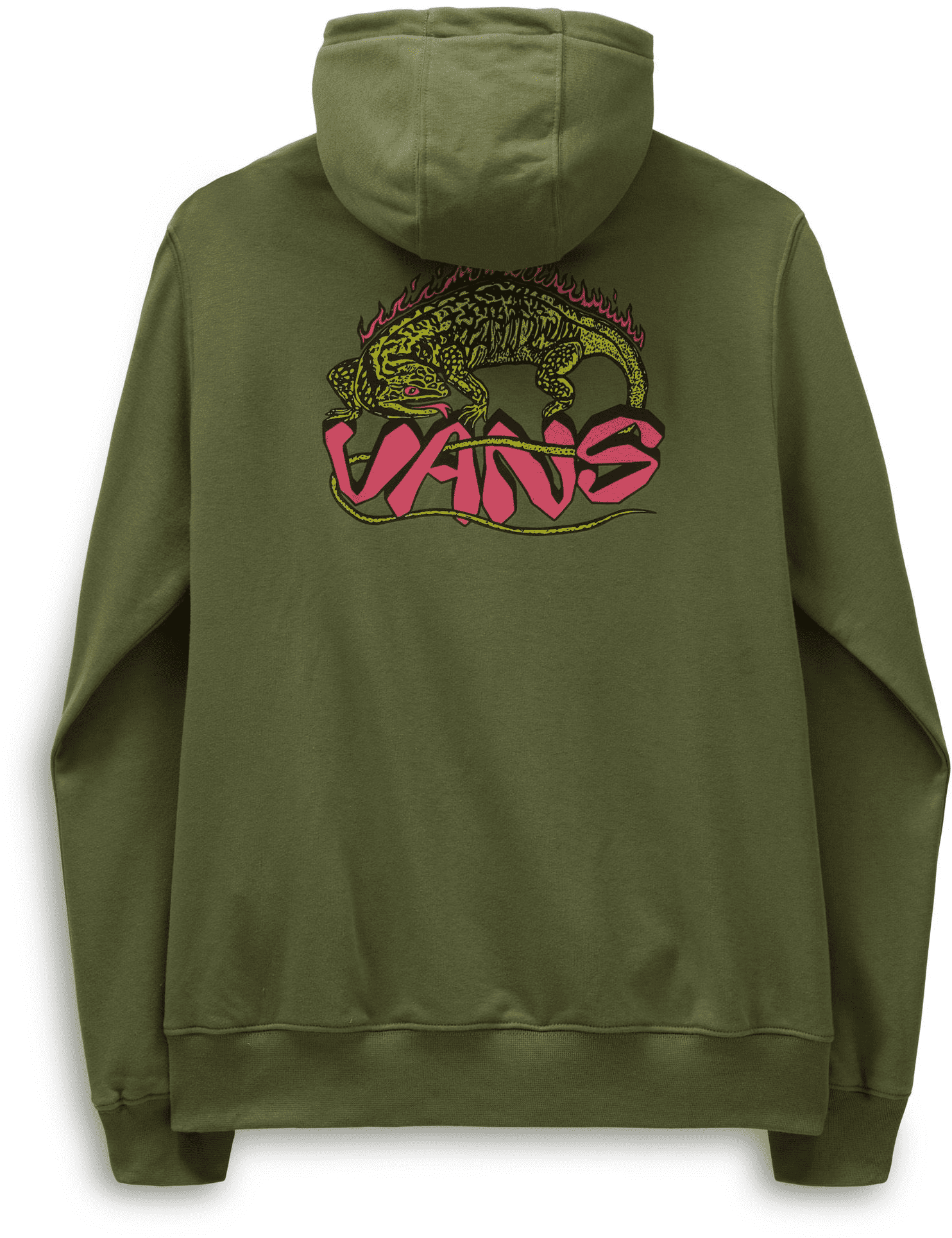 FELPA DA UOMO VANS FIERY FRIEND PO OLIVINE VN000GEG AMB Tecnica Sport