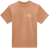 Immagine di T-SHIRT A MANICA CORTA DA UOMO VANS FULL PATCH BACK COPPER TAN/WHITE VN0000F8 D05