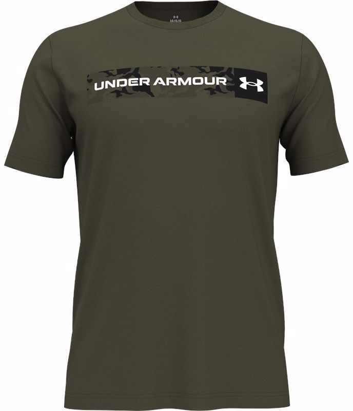 T-SHIRT A MANICA CORTA DA UOMO UNDER ARMOUR CAMO CHEST STRIPE