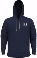 Picture of FELPA DA UOMO UNDER ARMOUR RIVAL TERRY LC FZ MIDNIGHT NAVY 1370409 410