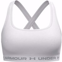 Immagine di REGGISENO DA DONNA UNDER ARMOUR CROSSBACK MID WHITE 1361034 100