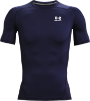 Picture of T-SHIRT A MANICA CORTA DA UOMO UNDER ARMOUR HG ARMOUR COMP MIDNIGHT NAVY 1361518 410