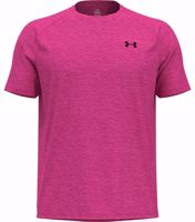 Picture of T-SHIRT A MANICA CORTA DA UOMO UNDER ARMOUR TECH TEXTURED ASTRO PINK 1382796 686