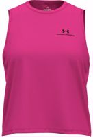 Immagine di CANOTTA DA DONNA UNDER ARMOUR RUSH ENERGY CROP ASTRO PINK 1383654 686