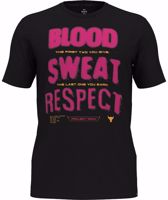 Immagine di T-SHIRT A MANICA CORTA DA UOMO UNDER ARMOUR PJT RCK BSR GRAPHIC BLACK 1383304 001