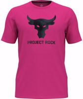 Picture of T-SHIRT A MANICA CORTA DA UOMO UNDER ARMOUR PJT RCK PAYOFF GRAPHC ASTRO PINK 1383191 686
