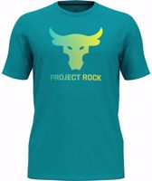 Picture of T-SHIRT A MANICA CORTA DA UOMO UNDER ARMOUR PJT RCK PAYOFF GRAPHC CIRCUIT TEAL 1383191 464