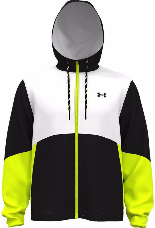 GIACCA DA UOMO UNDER ARMOUR LEGACY WINDBREAKER BLACK 1382875 002 Tecnica Sport