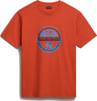 Picture of T-SHIRT A MANICA CORTA DA UOMO NAPAPIJRI S-BOLLO 1 ORANGE BURNT NP0A4H9K A62