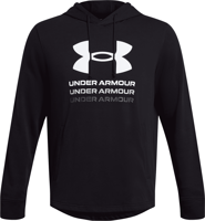 Picture of FELPA DA UOMO UNDER ARMOUR RIVAL TERRY GRAPHIC HOOD WHITE 1386047 100