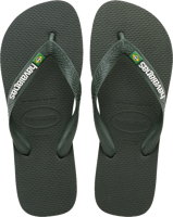Picture of INFRADITO UNISEX HAVAIANAS BRASIL LOGO GREEN OLIVE/GREEN OLIVE 4110850 5983
