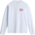 Picture of T-SHIRT A MANICA LUNGA DA UOMO VANS SPRAY ON VN000JT8 WHT