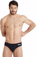 Immagine di COSTUME DA NUOTO DA UOMO ARENA  TEASWIBRIEFS SOLID BLACK-WHITE 004773 550